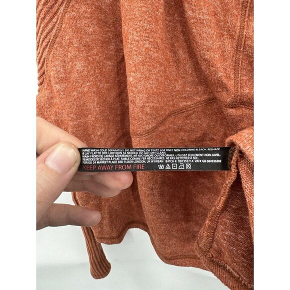 Out From Under UO Top Women Medium Dark Orange Dolman Sleeve Granolagirl Boho - Picture 5 of 9